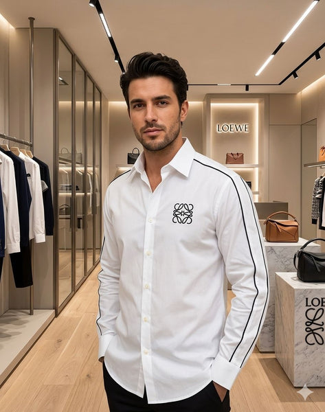 Premium Twin Stripe Designer Shirt  For Men