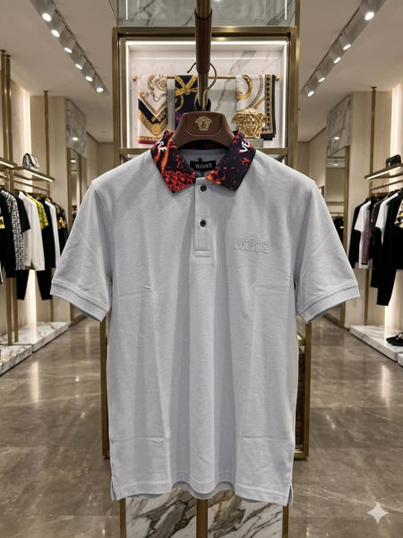Luxury Bold Collar Polo Shirt For Men