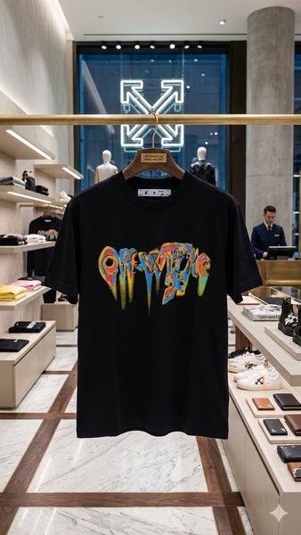 Premium Black Oversized Embroidered T-Shirt for Men Front & Back Streetwear Design