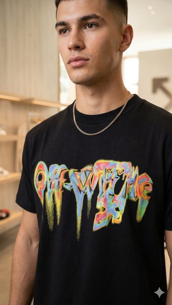 Premium Black Oversized Embroidered T-Shirt for Men Front & Back Streetwear Design