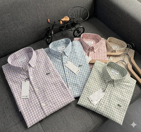Luxury  Checkered Casual & Classic  Shirt for Men