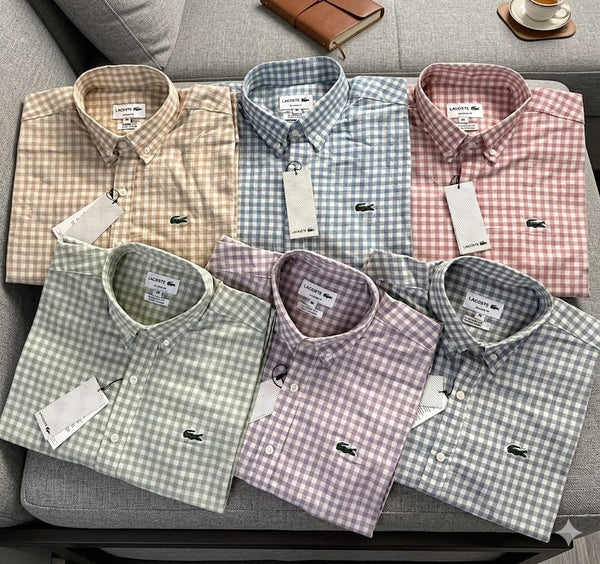 Luxury  Checkered Casual & Classic  Shirt for Men