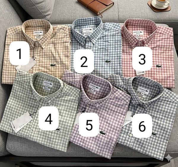 Luxury  Checkered Casual & Classic  Shirt for Men