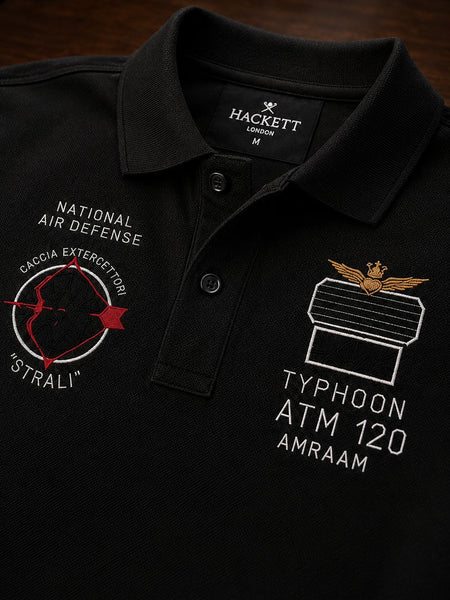 Premium Black Tactical Polo T-Shirt for Men