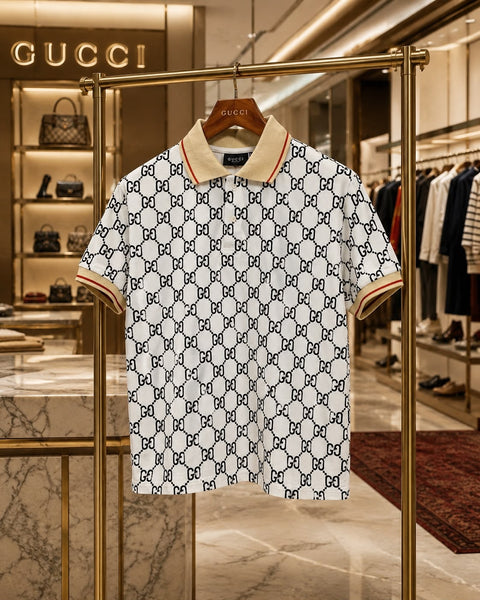 Luxury Monogram Polo T-Shirt for Men