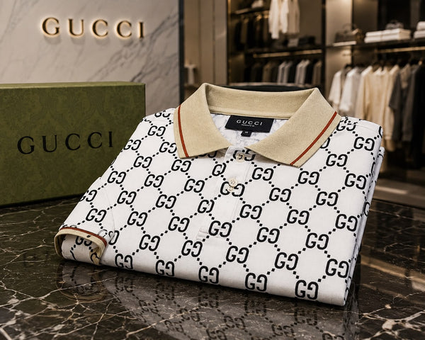 Luxury Monogram Polo T-Shirt for Men