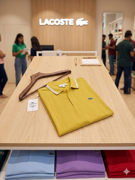 Stylish Mustard Yellow Premium Polo T-Shirt for Men