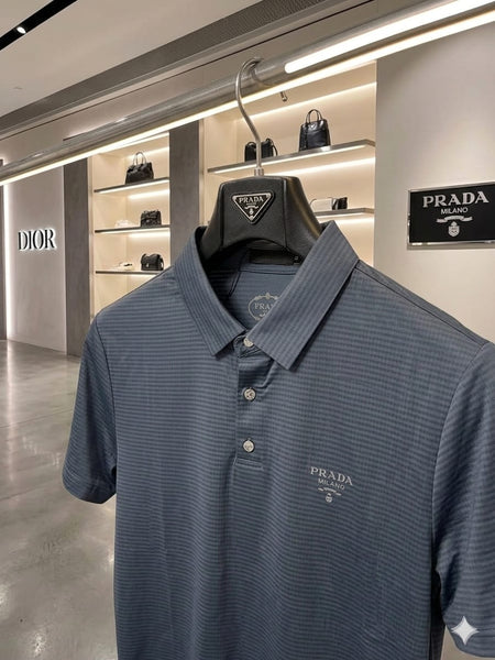 Premium Men’s Luxury Polo T-Shirt Stylish Casual Collar Tee