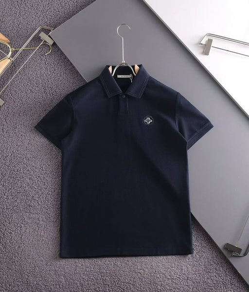 Premium Men’s Solid Polo T-Shirt Classic Smart Casual Half Sleeve Tee