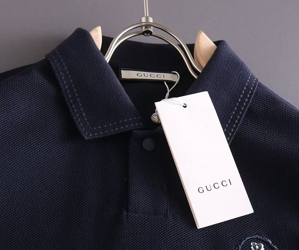 Premium Men’s Solid Polo T-Shirt Classic Smart Casual Half Sleeve Tee