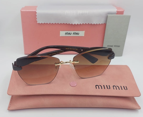 Premium Luxury Rimless Sunglasses Stylish Shades for  Women