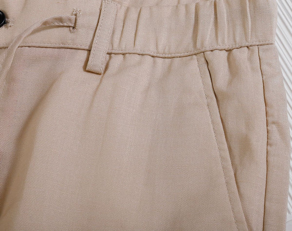 Premium Beige Casual Shirt & Trouser Co-Ord Set for Men