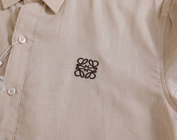 Premium Beige Casual Shirt & Trouser Co-Ord Set for Men