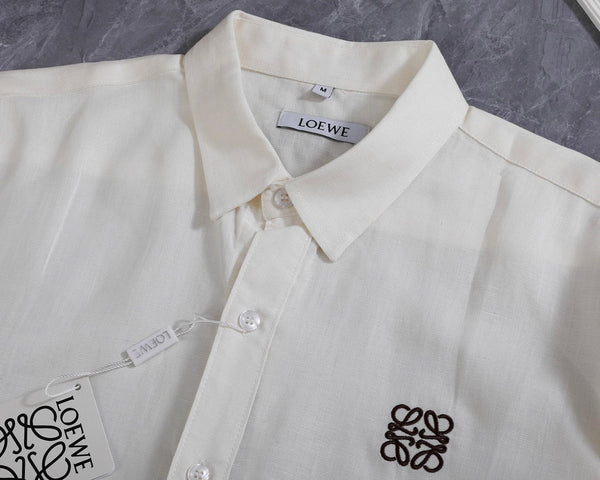 Premium White Co-Ord Shirt & Trouser Set for Men