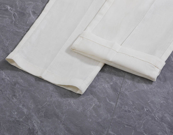 Premium White Co-Ord Shirt & Trouser Set for Men