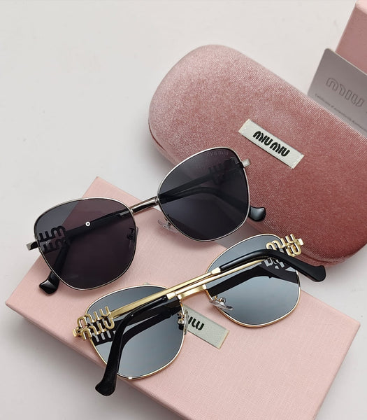Luxury Premium Metal Sunglasses Stylish UV Protection Eyewear