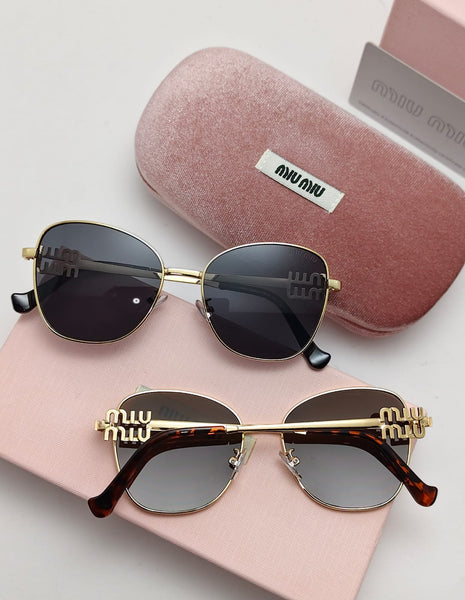 Luxury Premium Metal Sunglasses Stylish UV Protection Eyewear