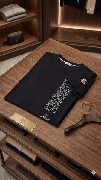 Premium Men’s Black T-Shirt Stylish Casual Round Neck Tee