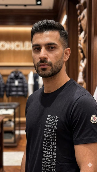 Premium Men’s Black T-Shirt Stylish Casual Round Neck Tee