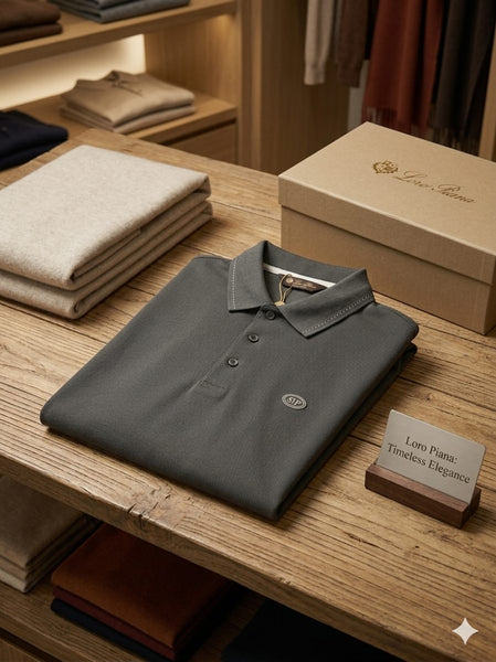 Premium Men’s Dark Grey Polo T-Shirt – Stylish & Comfortable Fit
