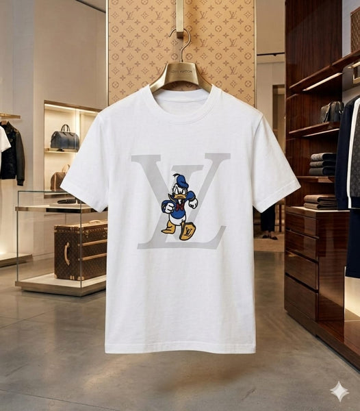 Luxury  Designer Graphic Print T-Shirts For Men