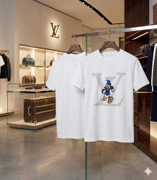 Luxury  Designer Graphic Print T-Shirts For Men