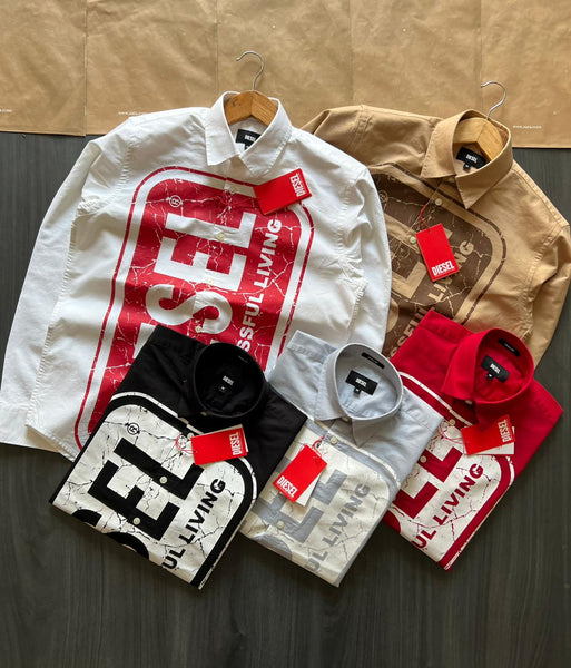 Premium Men's Graphic Print Casual Shirt
