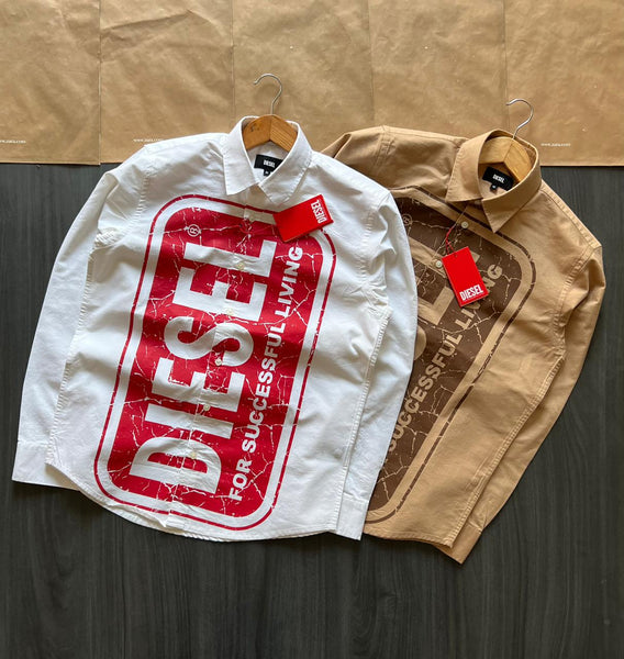 Premium Men's Graphic Print Casual Shirt