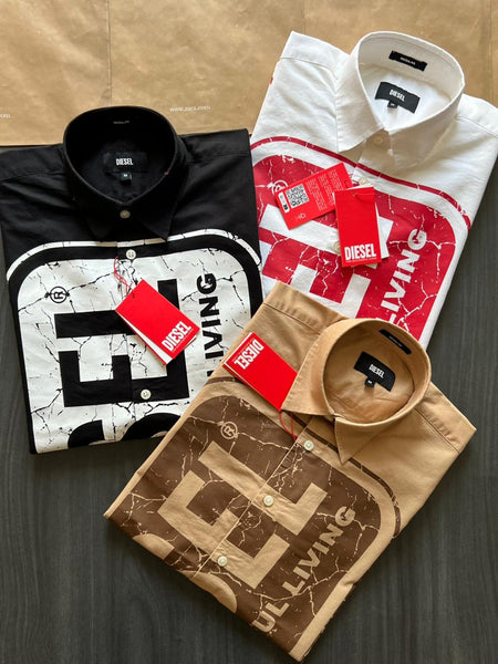 Premium Men's Graphic Print Casual Shirt