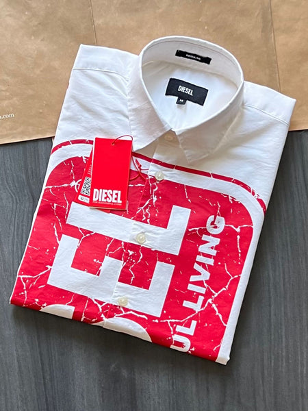 Premium Men's Graphic Print Casual Shirt