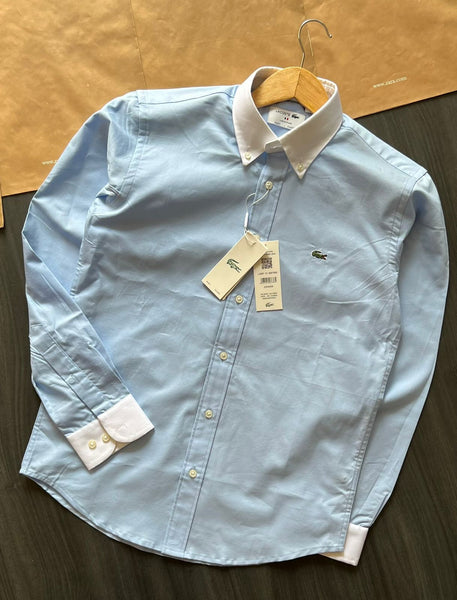 Premium Branded Contrast Collar Formal Shirt For Men