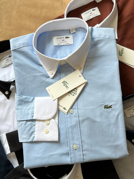 Premium Branded Contrast Collar Formal Shirt For Men