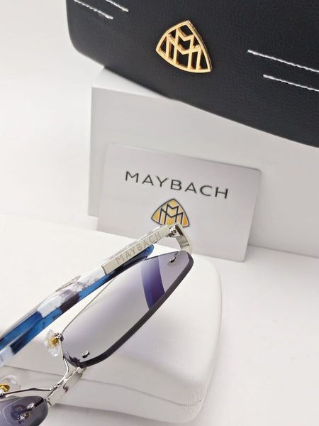 Square Shape Gradient Rimless Sunglasses For Women