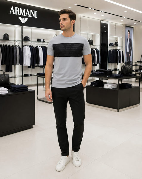 Premium Exclusive  Grey Graphic T-shirt for Men