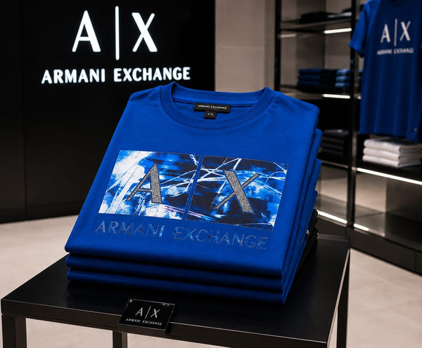 Men’s Premium Blue Branded  Graphic T-shirt