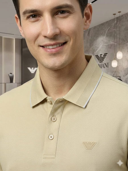 Traditional Collar Half Sleeve Polo T-Shirt | Semi-Casual Wear