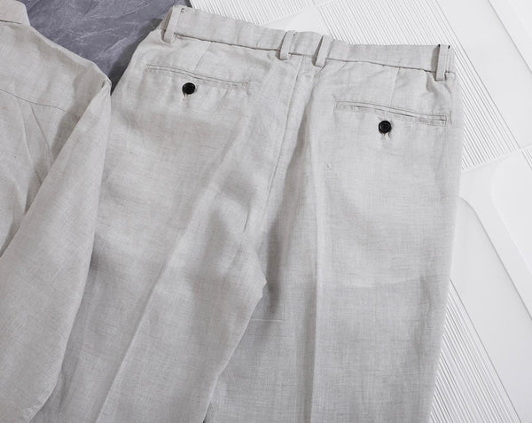 Elegant  Linen Shirt & Trouser Co-Ord Set for Men