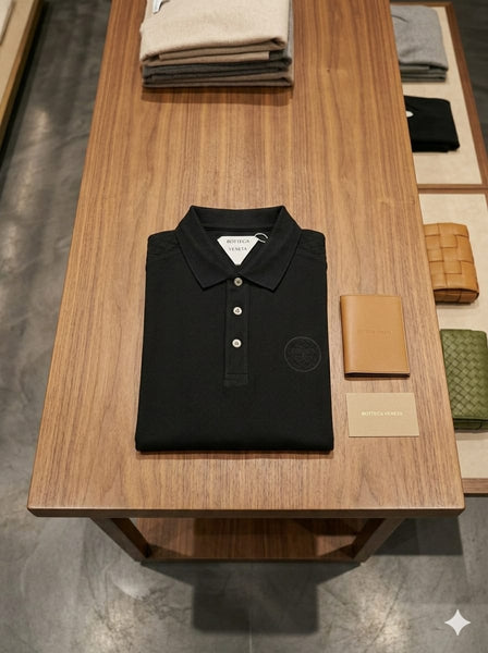 Luxury Black  Polo T-Shirt for Men Premium Casual Edition