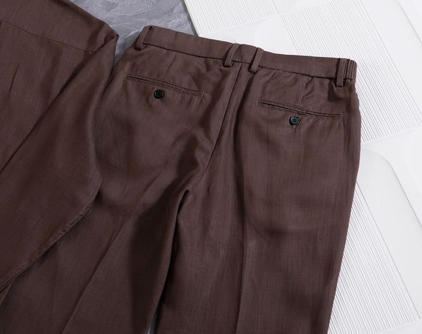Men’s Premium Brown Shirt & Trouser Co-Ord Set