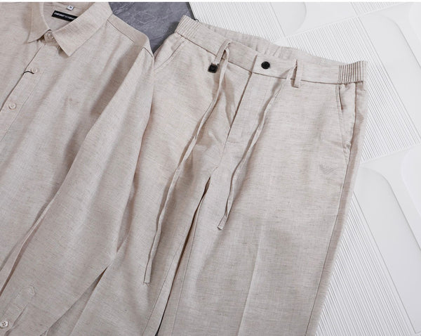 Men's Premium Classic Regular Fit  Shirt and Trouser Co-Ord Set