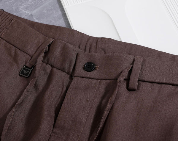 Men’s Premium Brown Shirt & Trouser Co-Ord Set