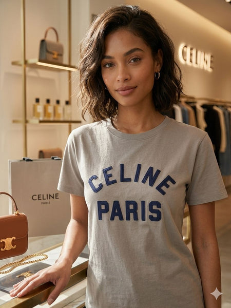 Premium Logo  T-Shirt – Elegant Casual Wear for Women