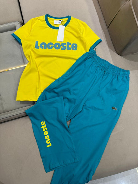 Women's Premium Sportswear  Tee & Track Pants Co-Ord Set