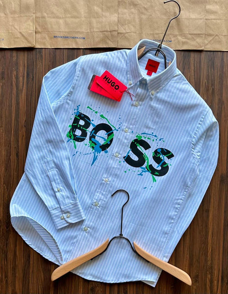Premium New Collection Striped Button-Down  Shirt