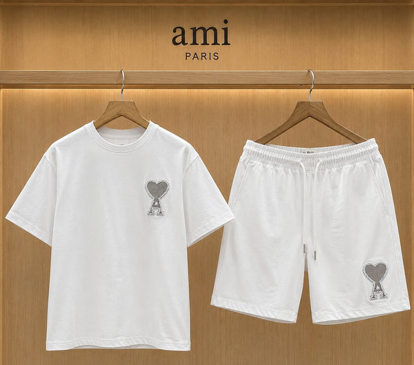 Luxury White Summer Co-Ord Set for Men