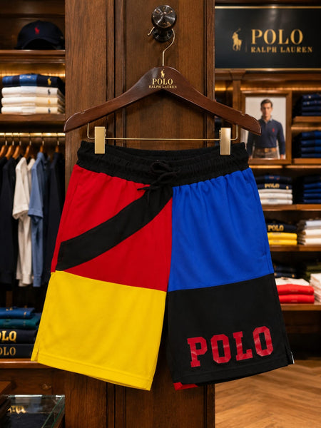 Men's Colorblock Athletic Shorts  Premium Casual Sports Shorts