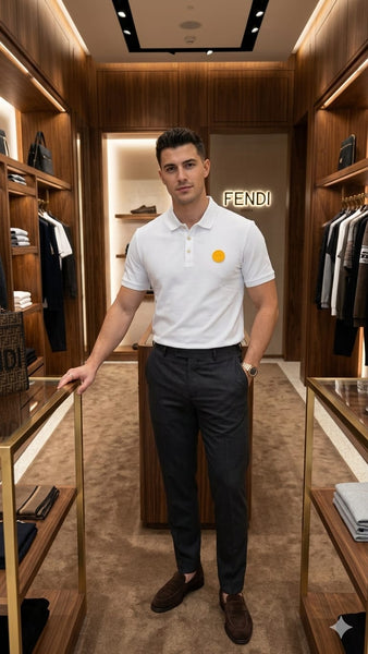 Luxury Designer Polo T-Shirt for Men Everyday Premium Comfort