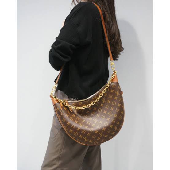 Imported Monogram Hobo Bag for Women