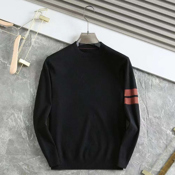 Luxury Knitted Crew-Neck Pullover