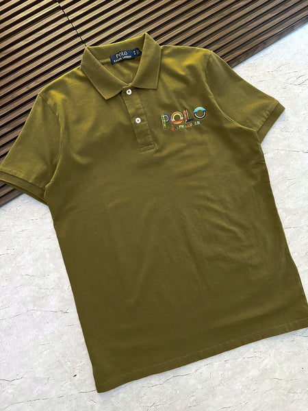 Men Custom Slim Fit Mesh Polo  T-Shirt